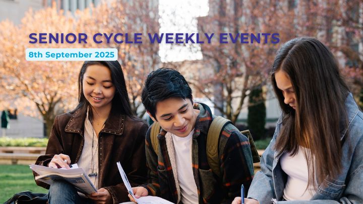 Senior Cycle Weekly Checklist Monday 8th September 2025
